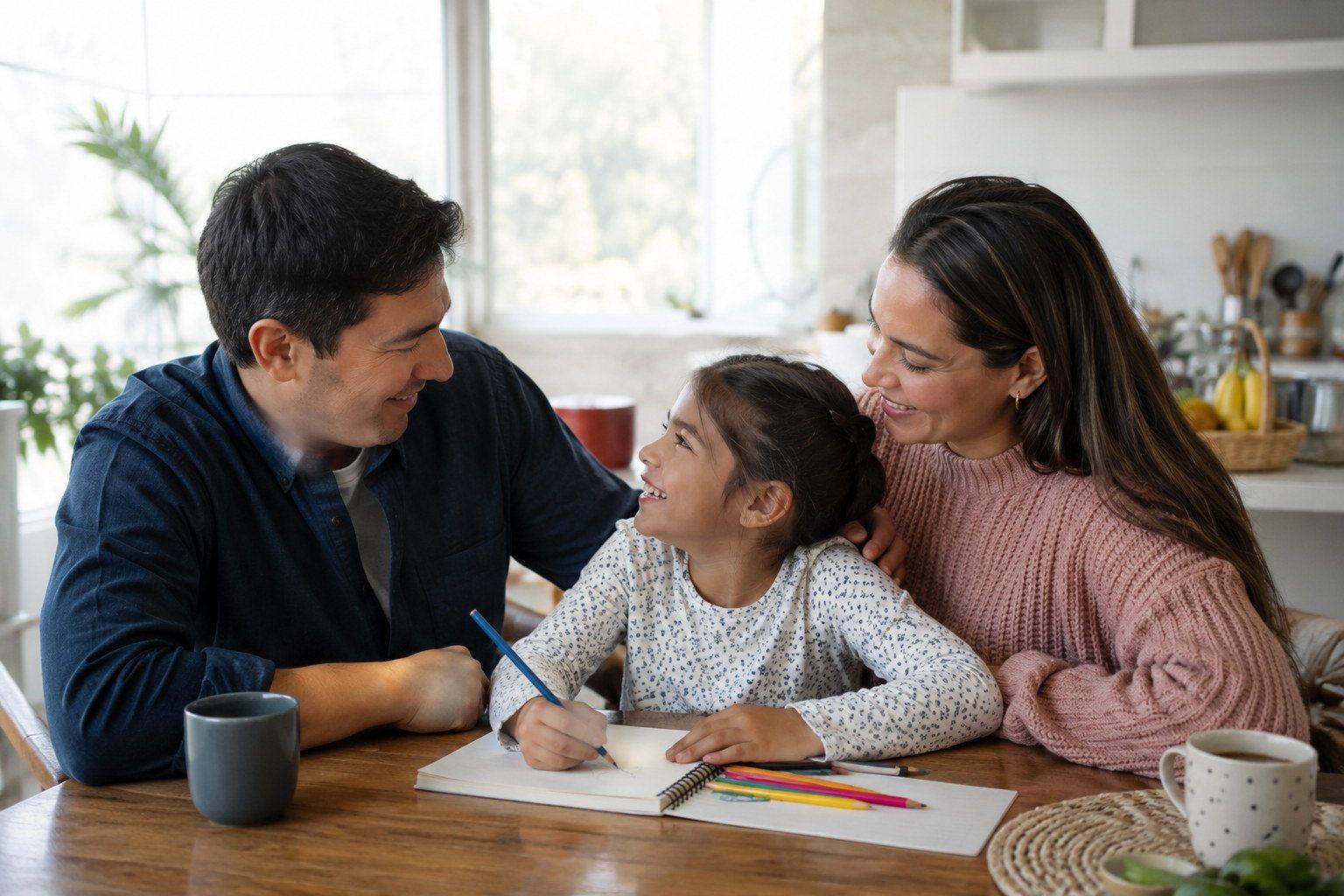 Familia protegida con AK Seguros